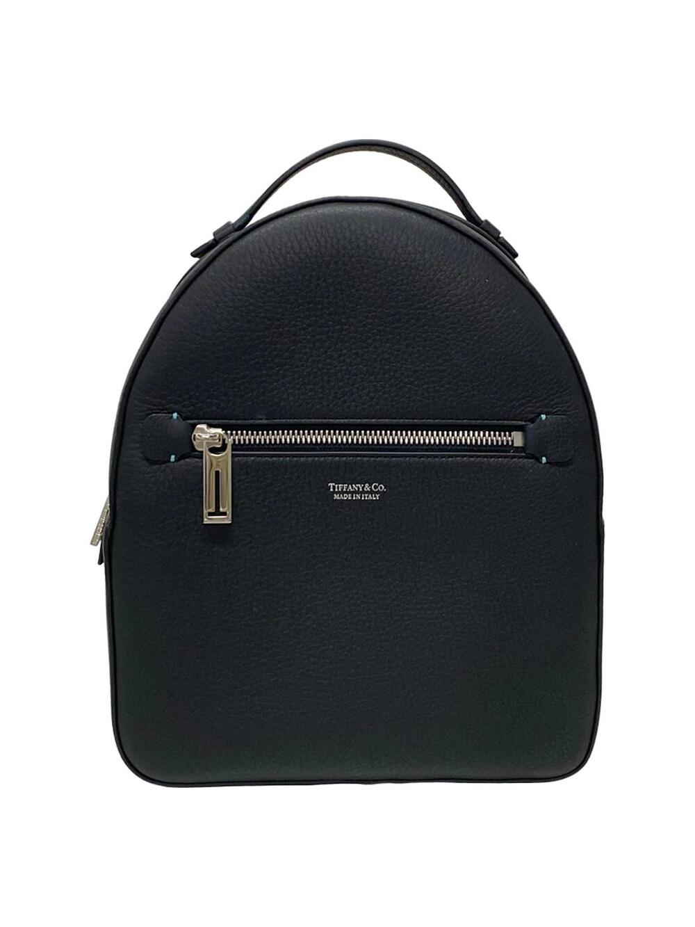 Tiffany&Co. Black Leather Backpack #310782T11B
